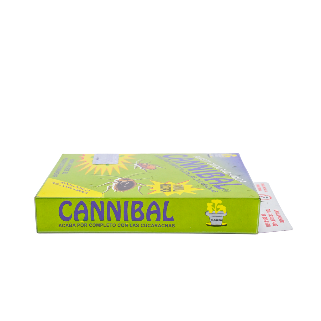 5 PACK Cannibal® Cebo Ecologico Exterminador De Plagas Cajita 80g