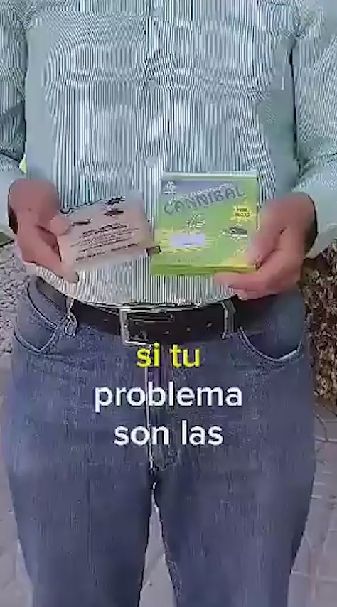 Cannibal® Cebo Ecologico Exterminador De Plagas Cajita 80g