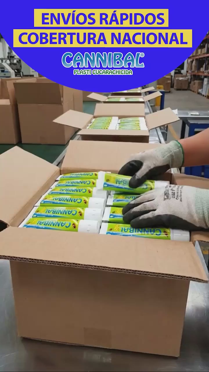 Cannibal® Cebo Ecologico Exterminador De Plagas Tubo De 120g